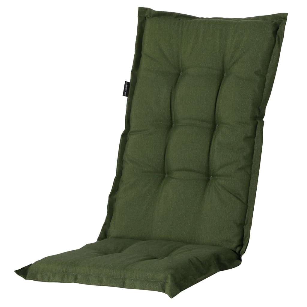 Madison Pernă de scaun spătar înalt Panama, verde, 123x50 cm
