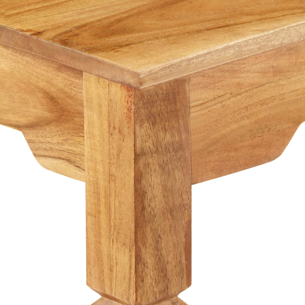 vidaXL Masă consolă, 100x40x76 cm, lemn masiv de acacia