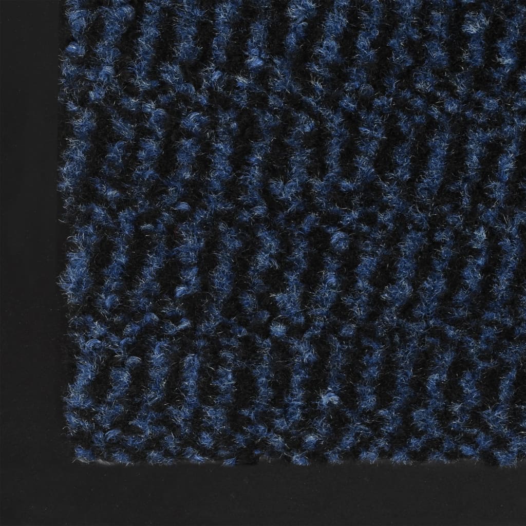 vidaXL Covor de ușă anti-praf, albastru, 40x60 cm, dreptunghiular