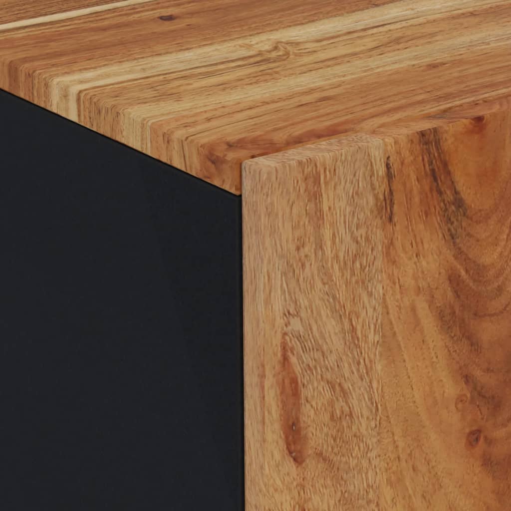 vidaXL Servantă, 60x33x75 cm, lemn masiv de acacia