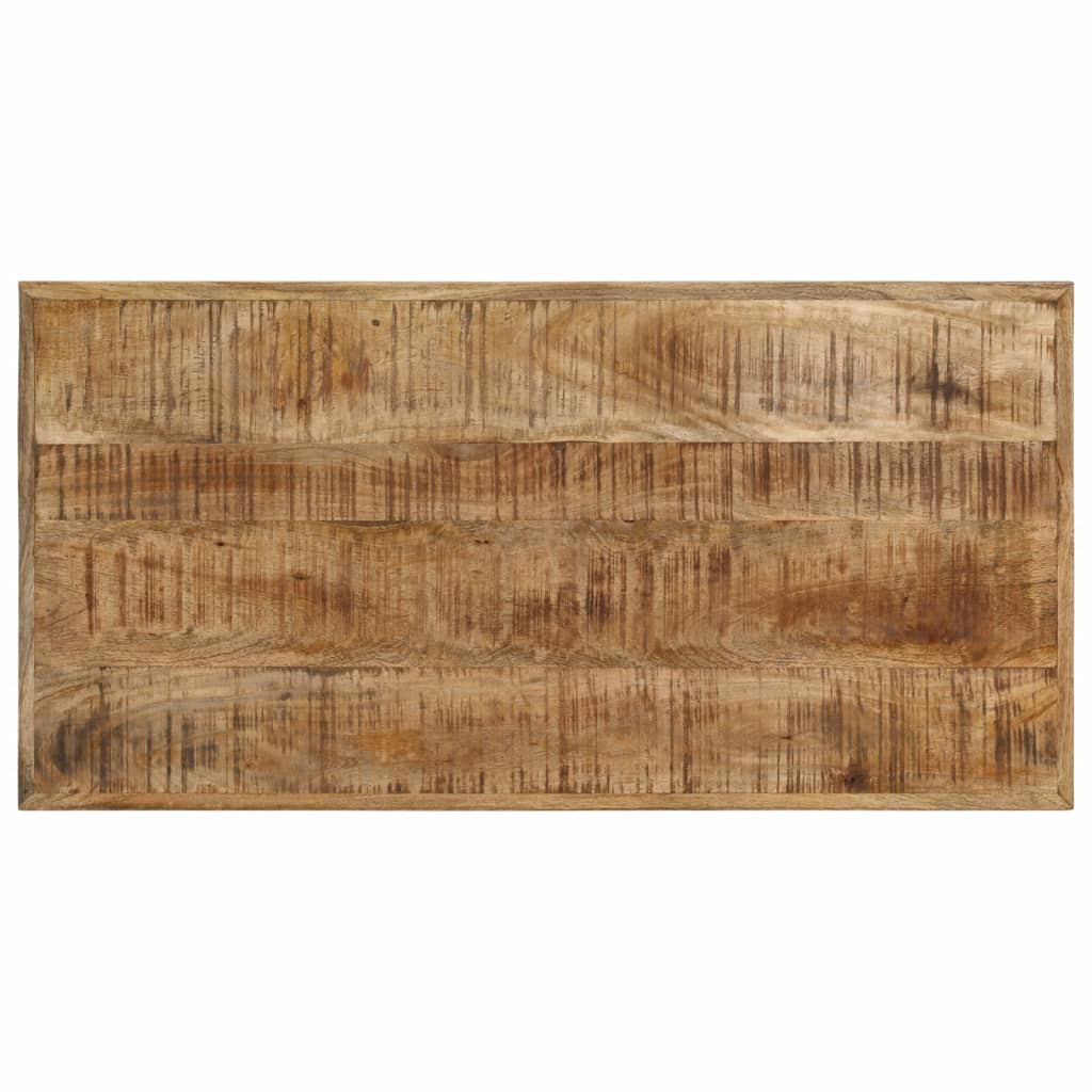 vidaXL Masă de bucătărie, 110x55x75 cm, lemn masiv de mango