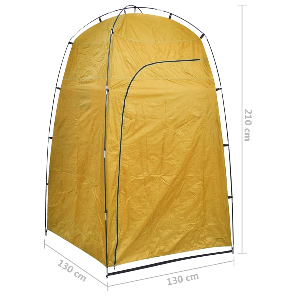 vidaXL Toaletă portabilă de camping cu cort, 10+10 L