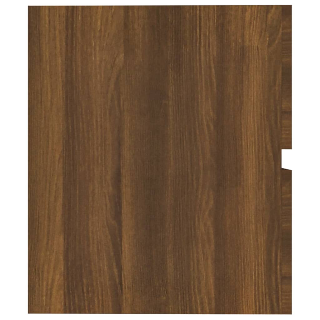 vidaXL Dulap de chiuvetă, stejar maro, 41x38,5x45 cm, lemn prelucrat