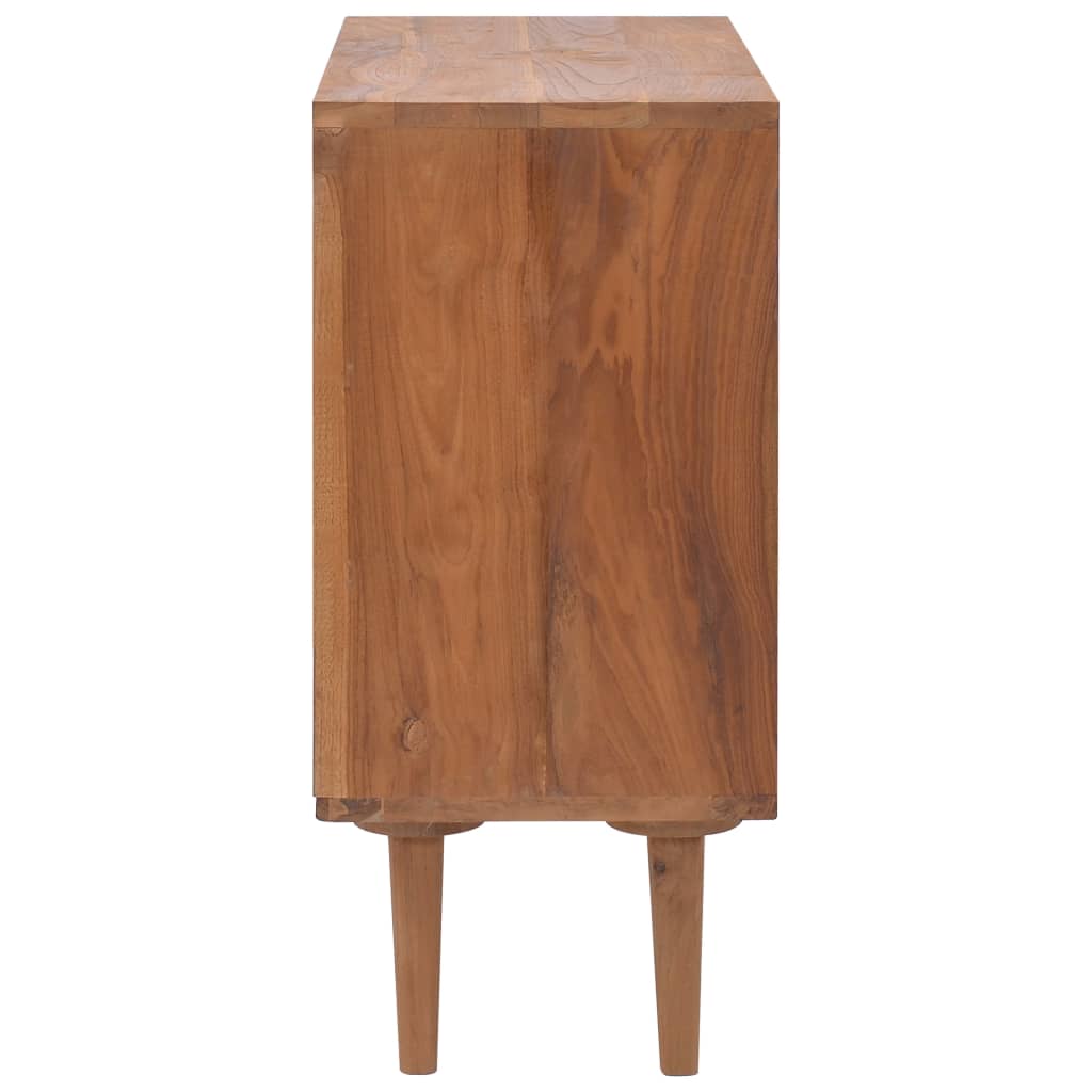 vidaXL Dulap cu sertare, 90x35x75 cm, lemn masiv de tec