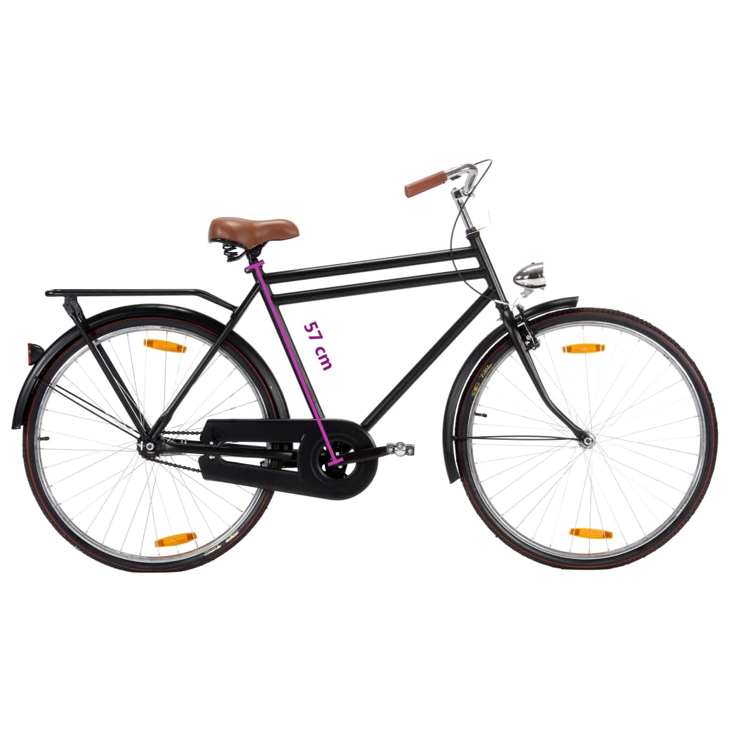 vidaXL Holland Dutch Bicicletă 28 inci roată 57 cm cadru masculin
