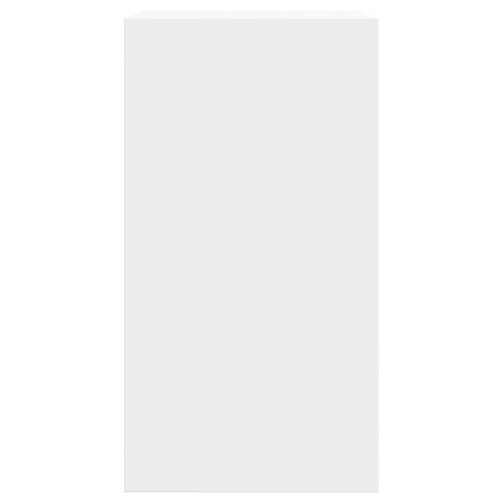 vidaXL Pantofar, alb, 60x34x63,5 cm, lemn compozit
