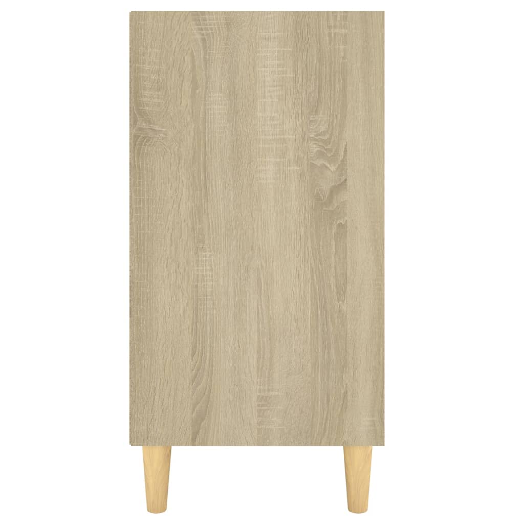 vidaXL Servantă, alb și stejar sonoma, 103,5x35x70 cm, PAL