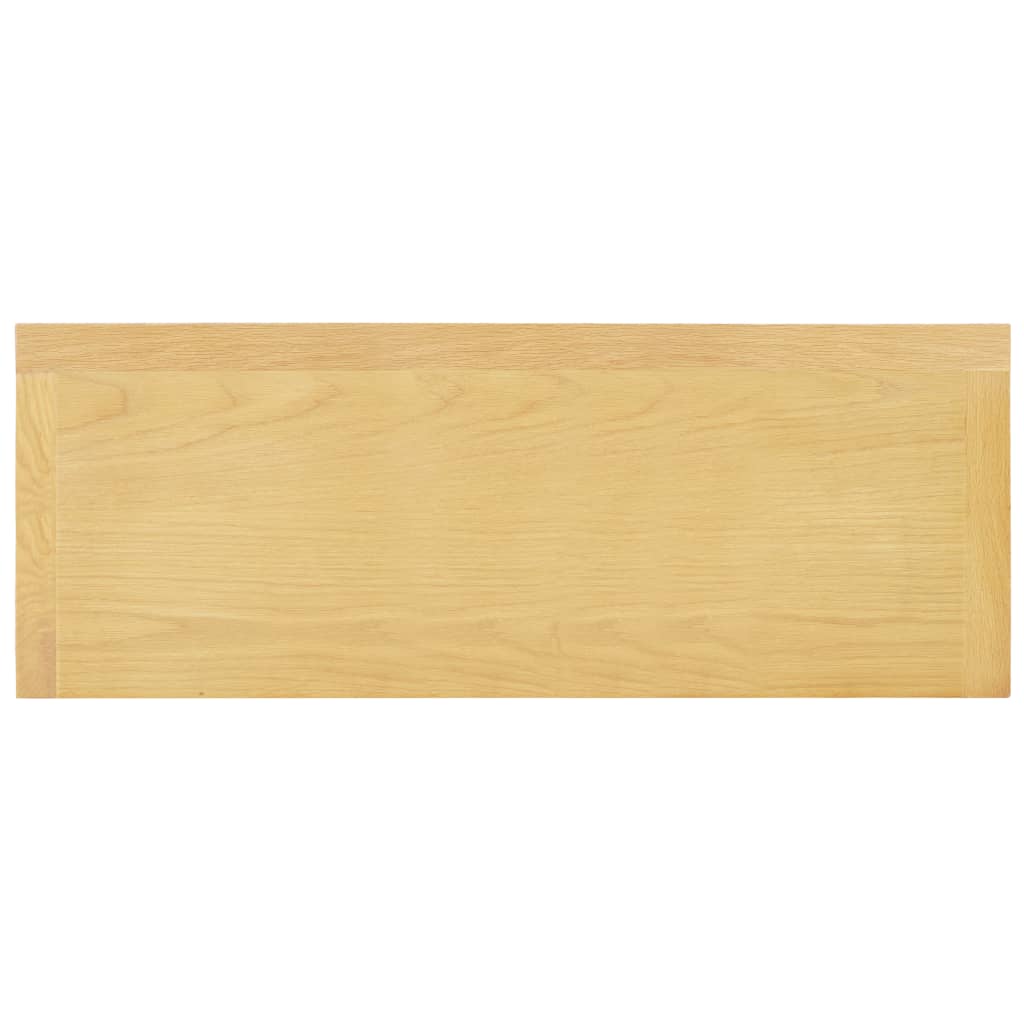 vidaXL Servantă, 90x33,5x83 cm, lemn masiv de stejar