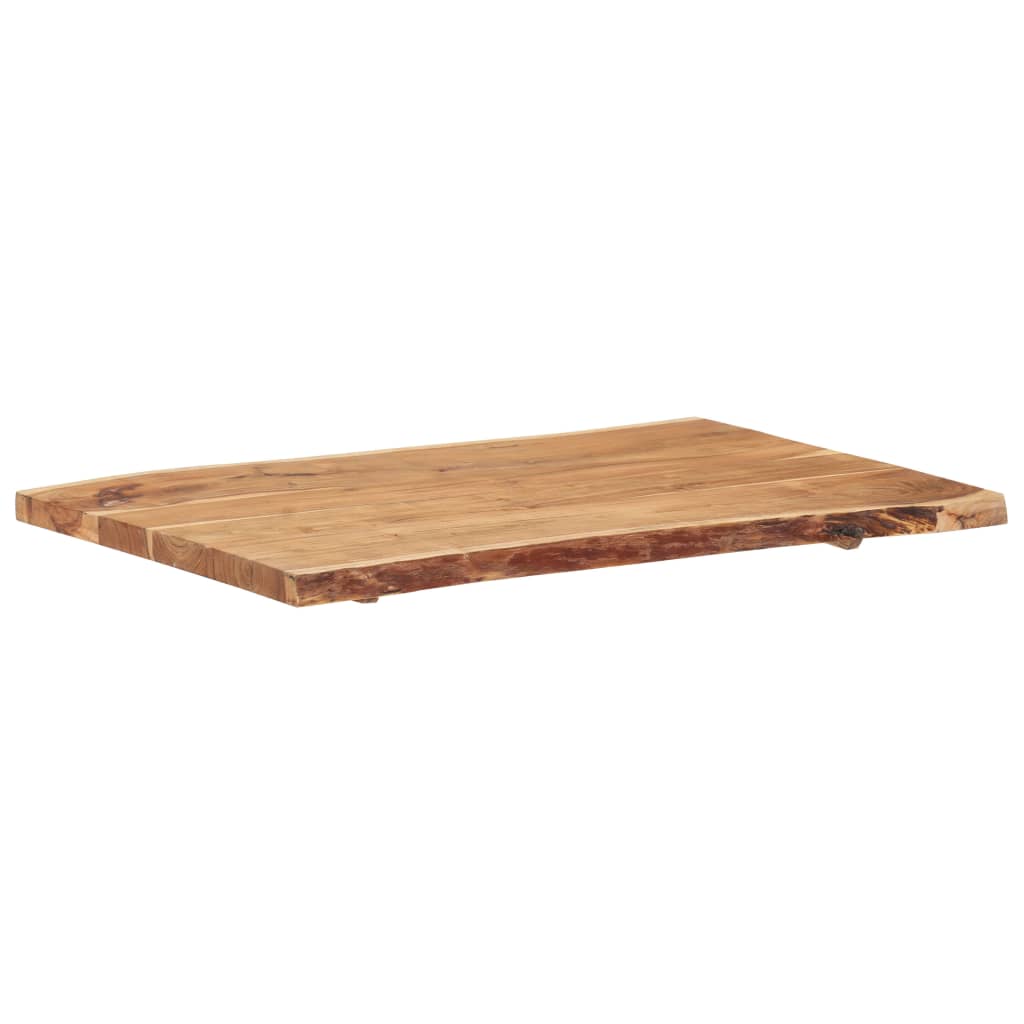 vidaXL Blat de masă, 100x(50-60)x3,8 cm, lemn masiv de acacia