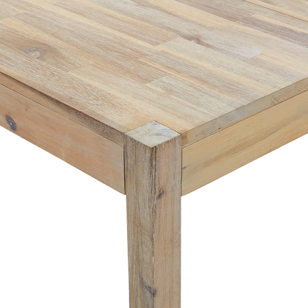 vidaXL Masă de bucătărie, 120x70x75 cm, lemn masiv de acacia