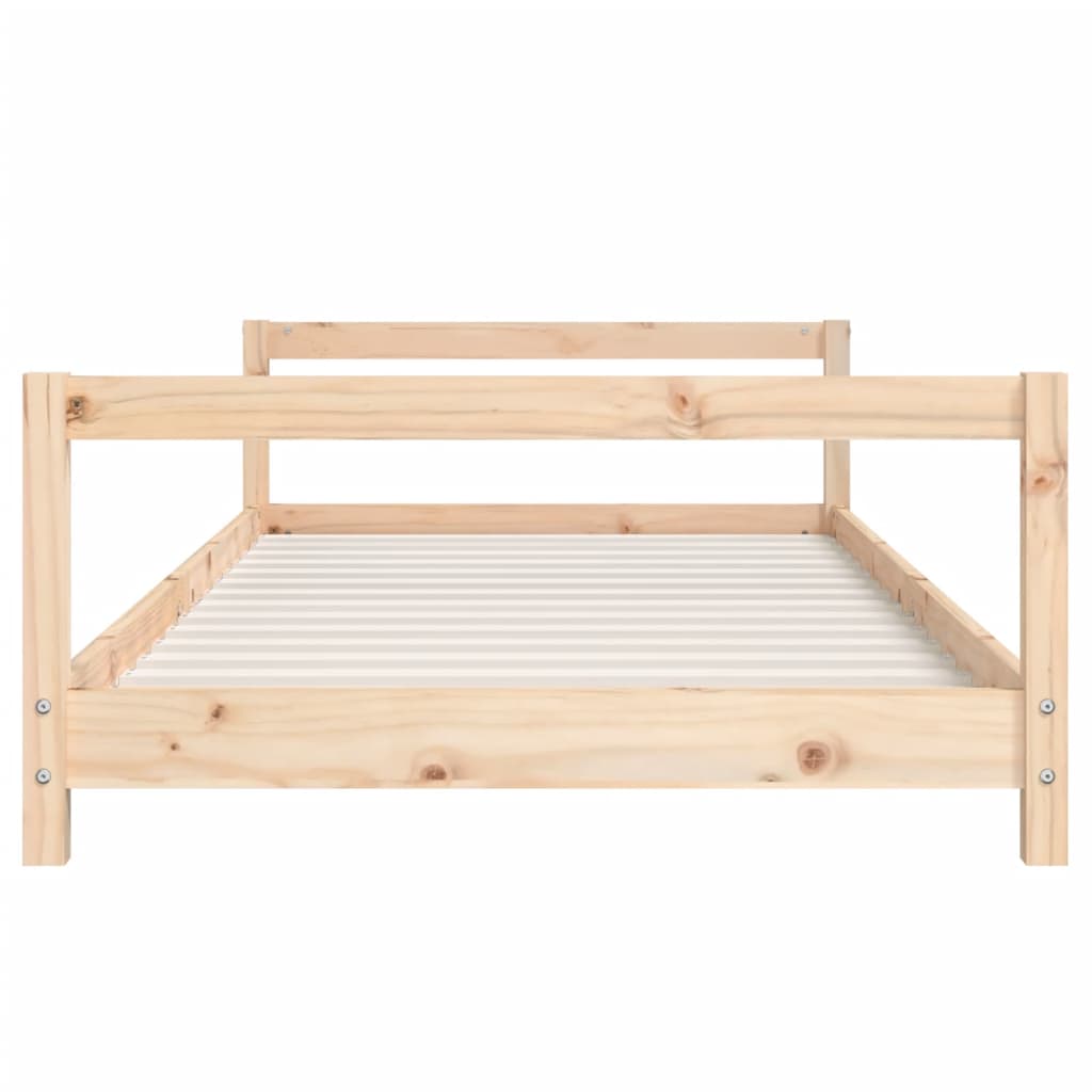 vidaXL Cadru de pat pentru copii, 80x160 cm, lemn masiv de pin