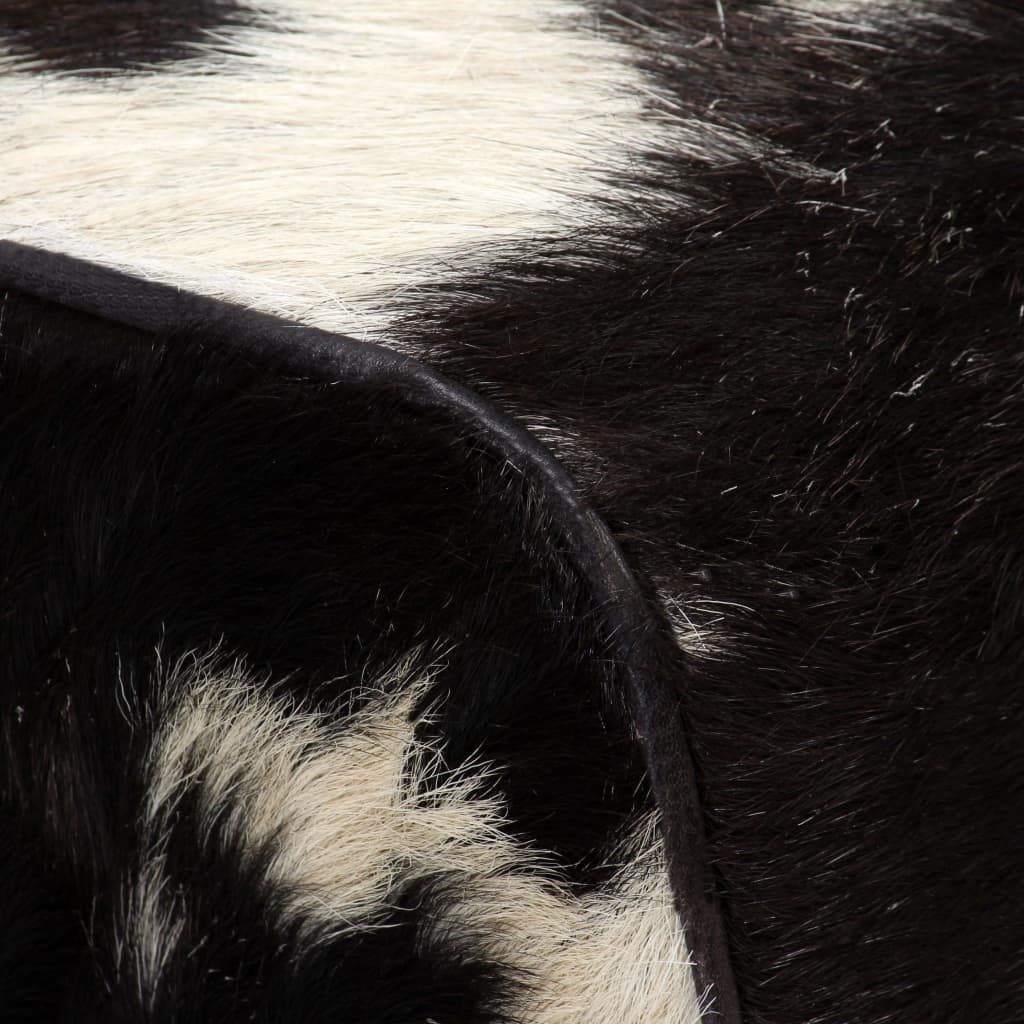 vidaXL Bancă, 120x30x45 cm, piele naturală de capră