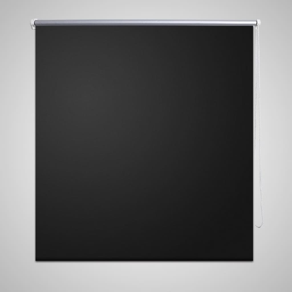 Jaluzea rulabilă opacă, 80 x 175 cm, negru