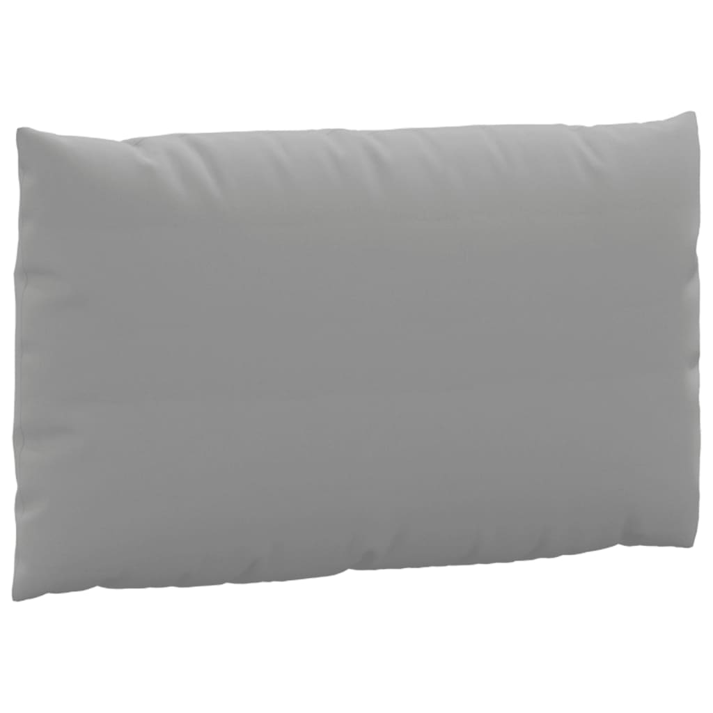 vidaXL Perne pentru canapea din paleți, 2 buc., gri, material textil