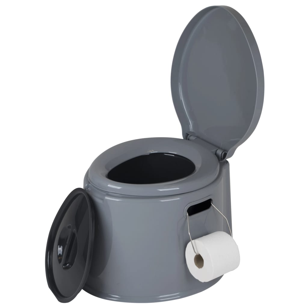 Bo-Camp Toaletă portabilă, gri, 7L