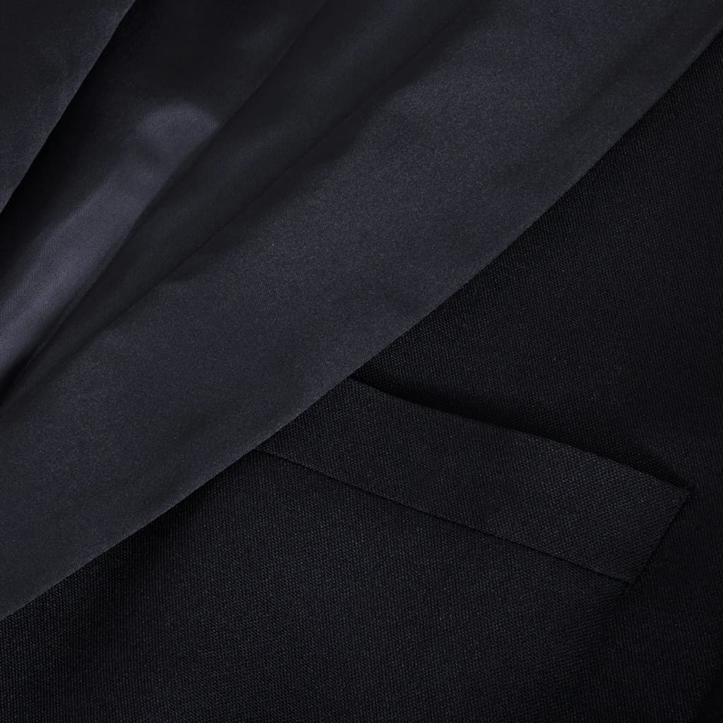 vidaXL Frac/ Costum de seară bărbătesc 2 piese mărimea 46 negru