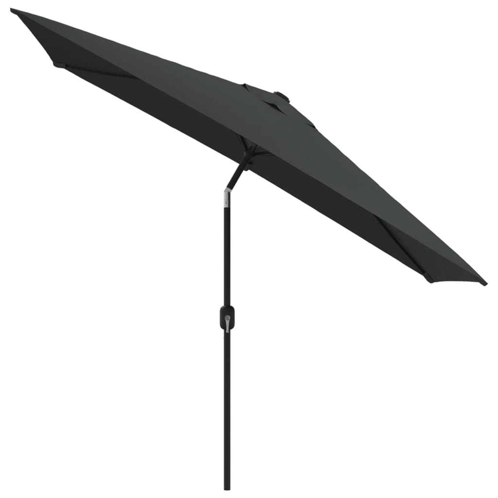 vidaXL Umbrelă de soare exterior, stâlp metal, antracit, 300 x 200 cm