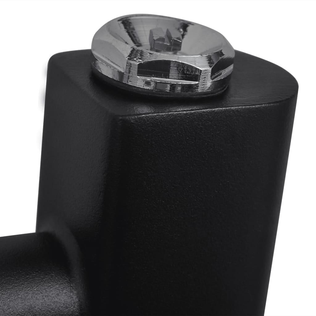 vidaXL Radiator port-prosop încălzire baie, negru, 500x1424 mm, drept