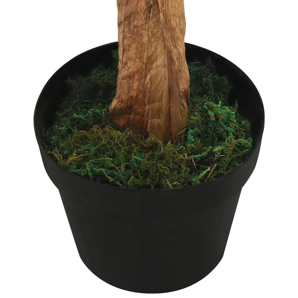 vidaXL Bananier artificial cu ghiveci, verde, 180 cm