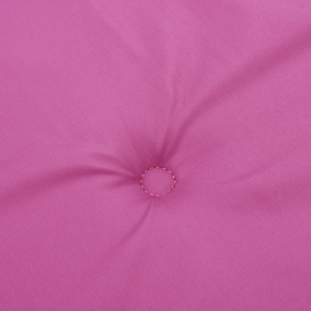 vidaXL Pernă de bancă de grădină, roz, 150x50x3 cm, textil oxford