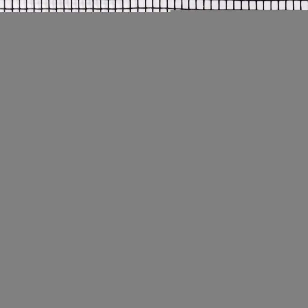 vidaXL Plasă de sârmă, negru, 150 x 500 cm, fibră de sticlă