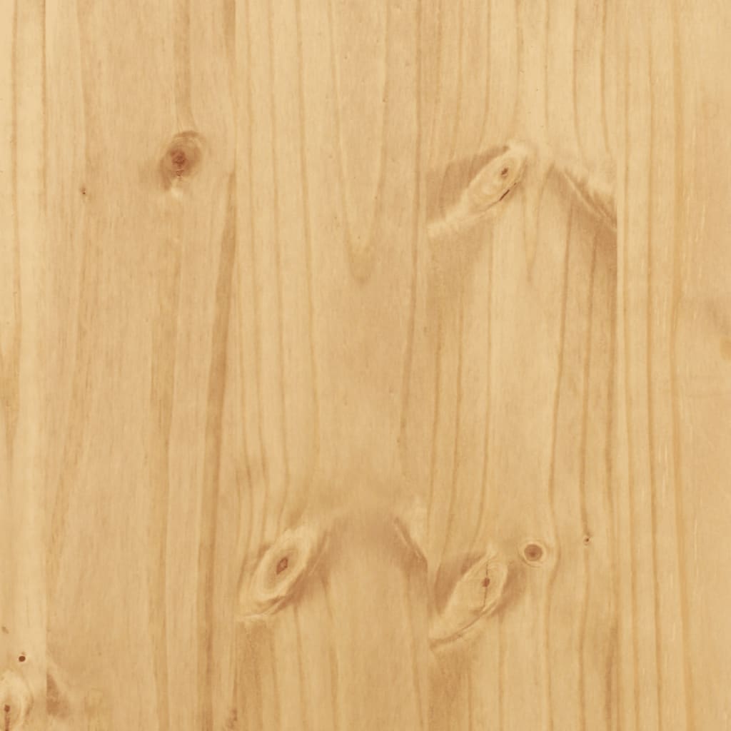 vidaXL Masă de toaletă "Corona", 104x47x75 cm, lemn masiv de pin