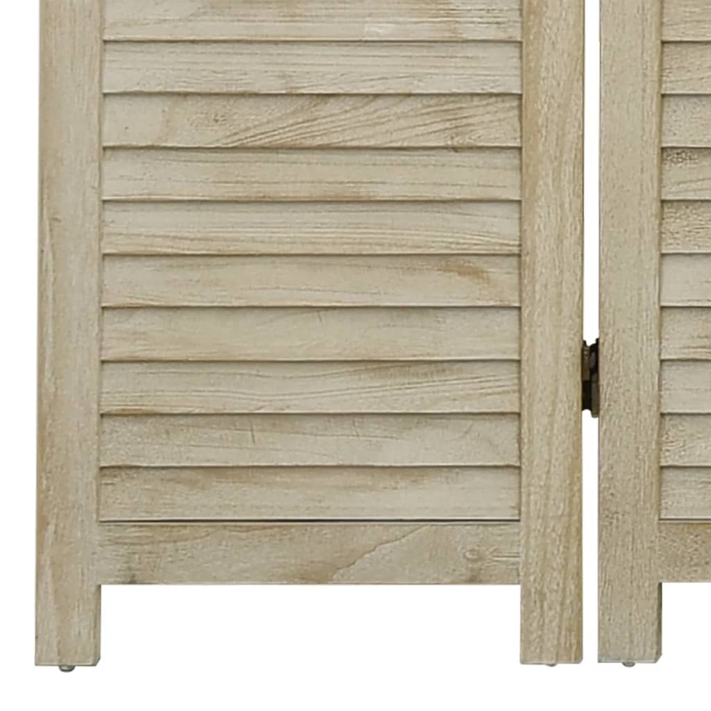 vidaXL Paravan de cameră cu 5 panouri, 175x165 cm,lemn masiv Paulownia