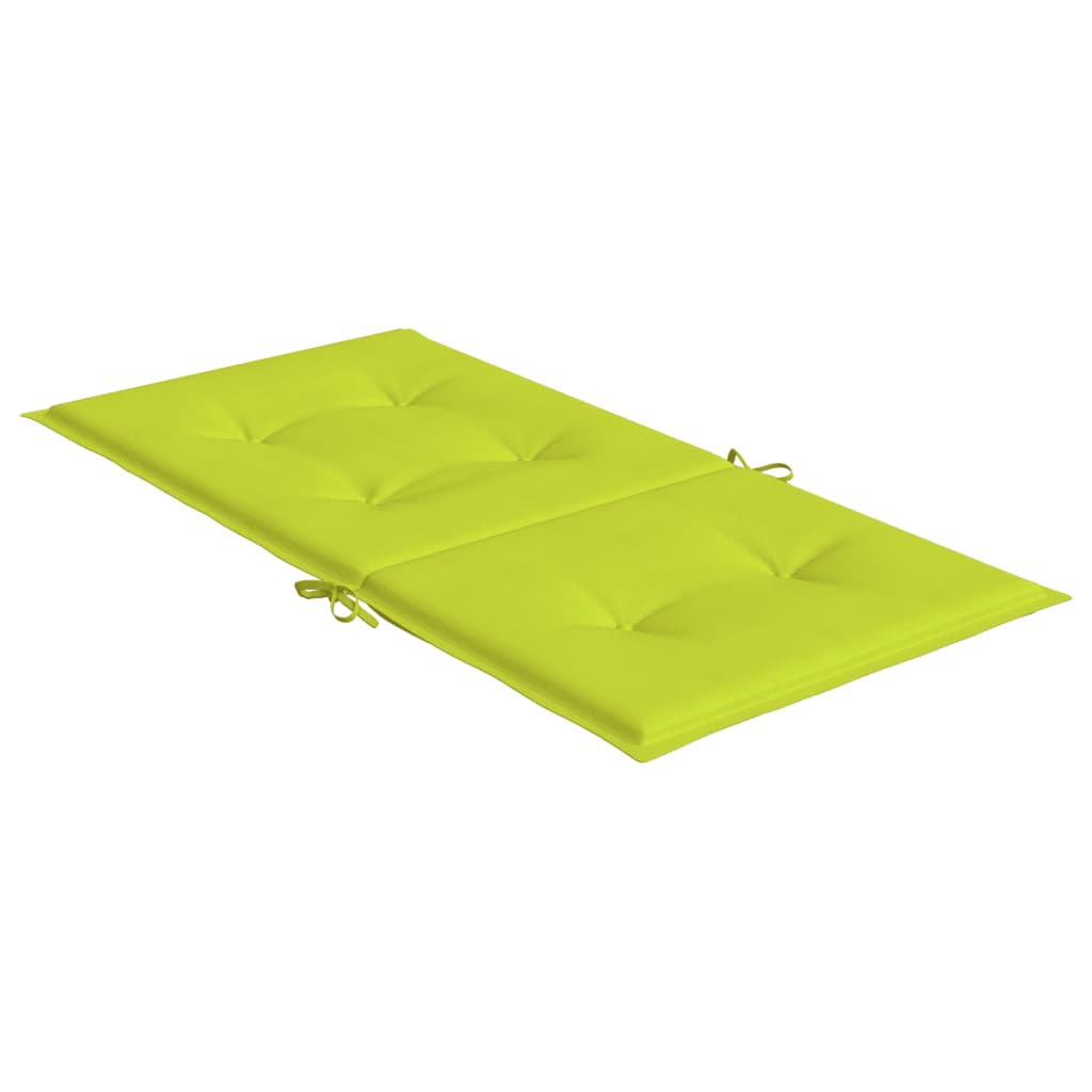 vidaXL Perne cu spătar mic, 4 buc., verde, 100x50x3 cm, textil oxford