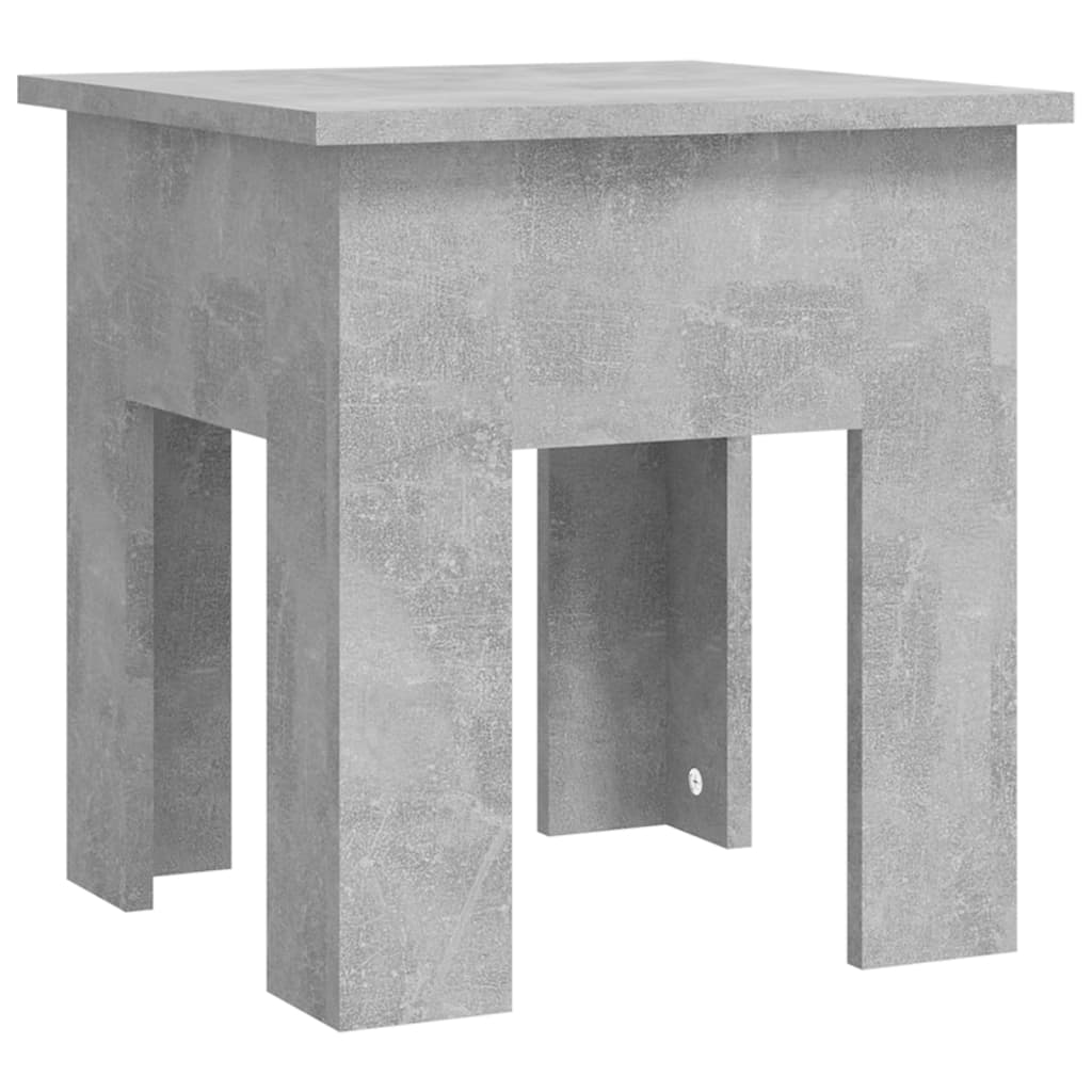 vidaXL Măsuță de cafea, gri beton, 40x40x42 cm, PAL