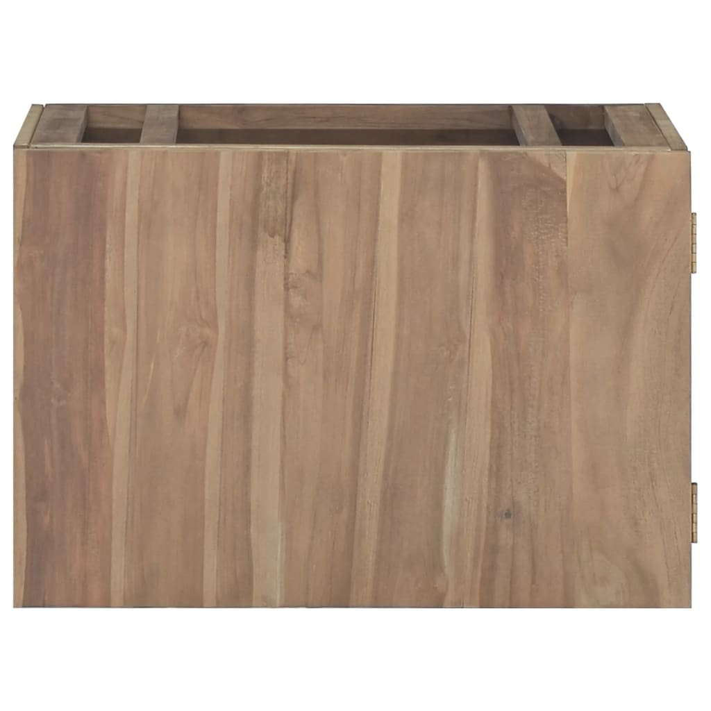 vidaXL Dulap pentru baie de perete, 60x39x40 cm, lemn masiv de tec