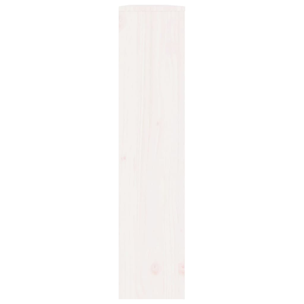 vidaXL Mască pentru calorifer, alb, 169x19x84 cm, lemn masiv de pin