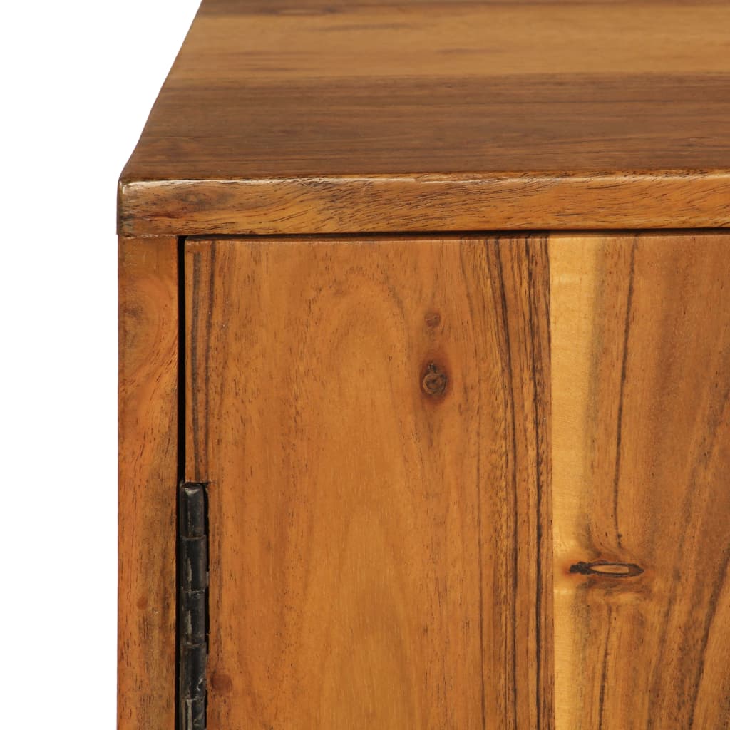 vidaXL Servantă, maro, 110x30x70 cm, lemn masiv de acacia