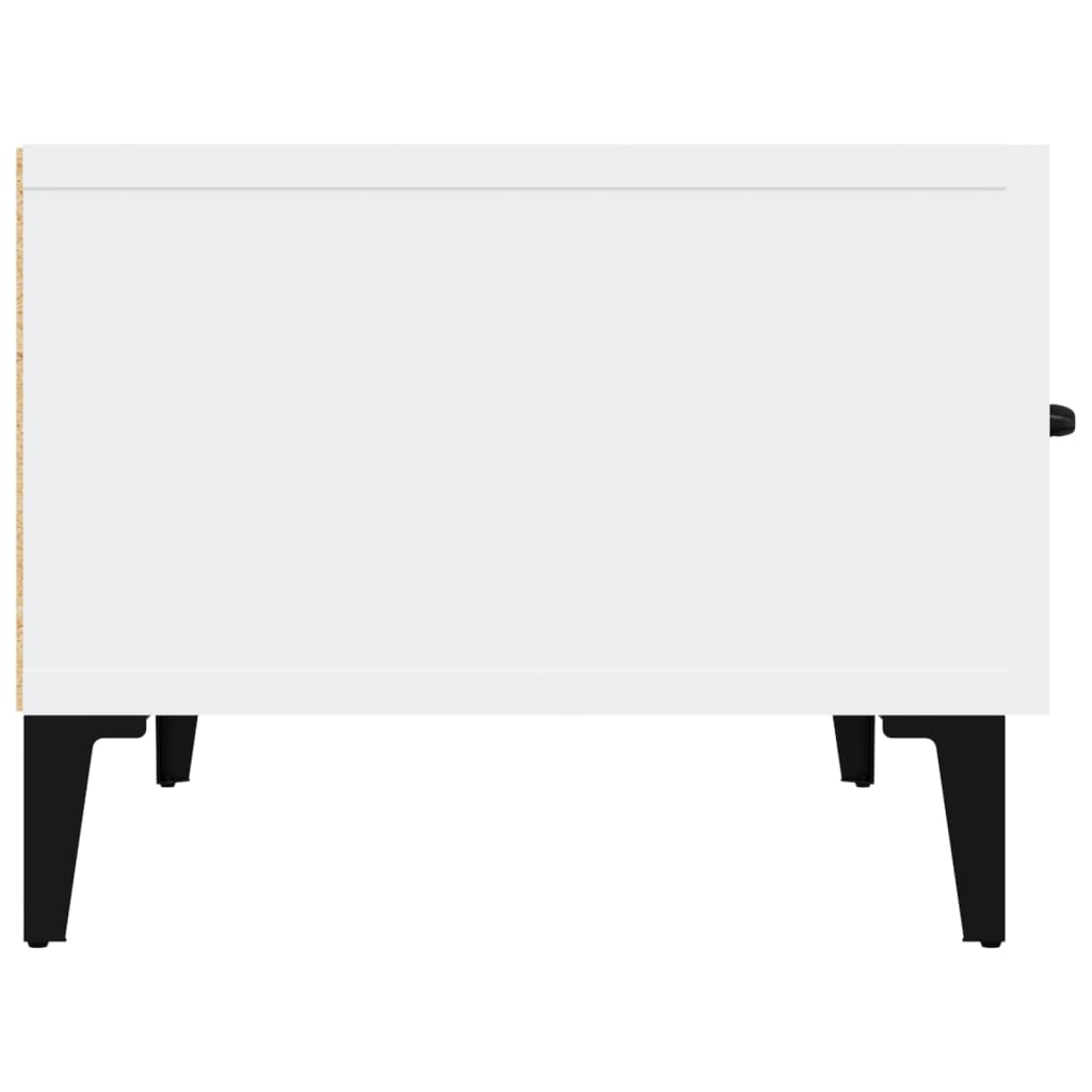 vidaXL Comodă TV, alb, 150x34,5x30 cm, lemn prelucrat