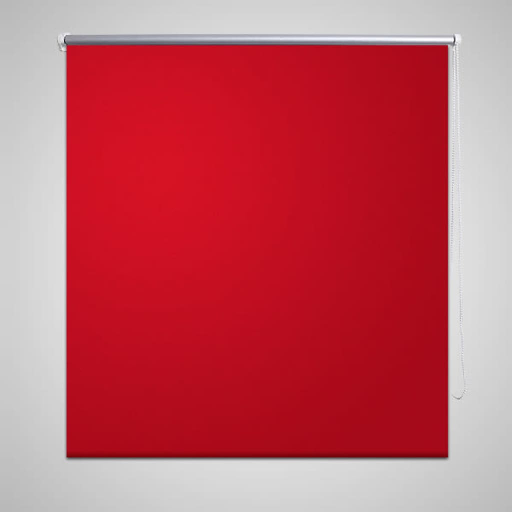 Jaluzea opacă rulabilă, 80 x 230 cm, roșu