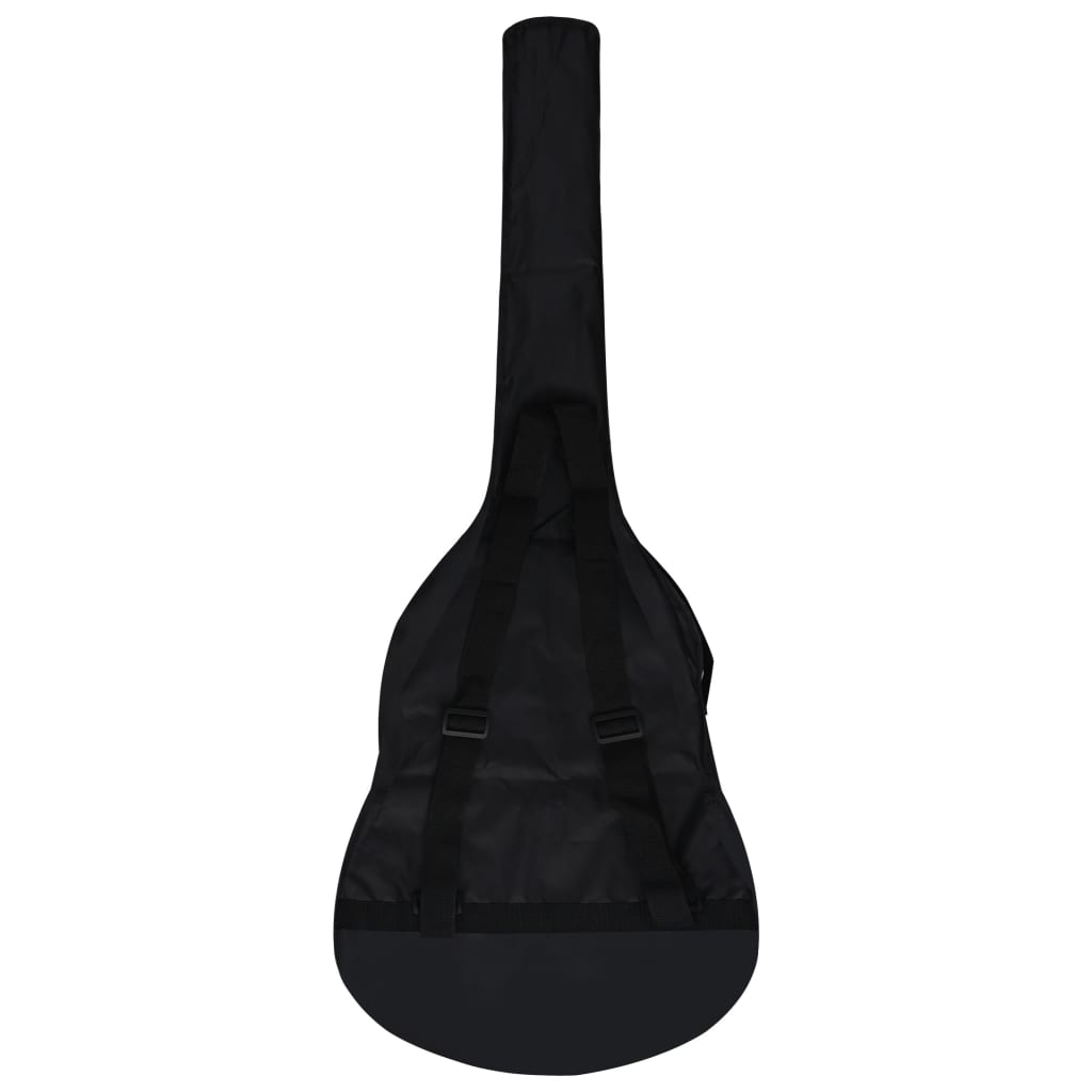 vidaXL Husă de chitară pentru chitară clasică , 3/4 , negru , 94x35 cm
