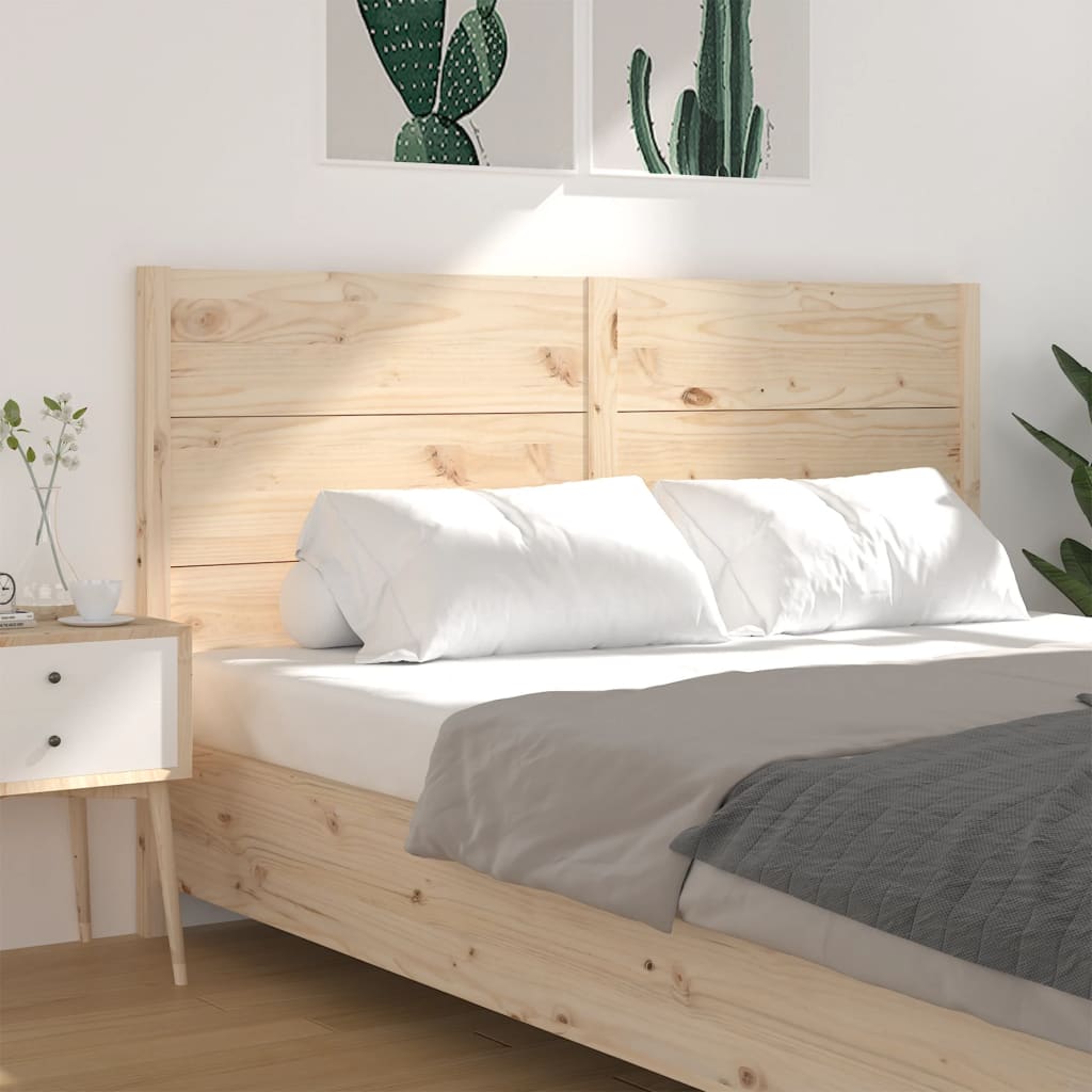 vidaXL Tăblie de pat, 206x4x100 cm, lemn masiv de pin