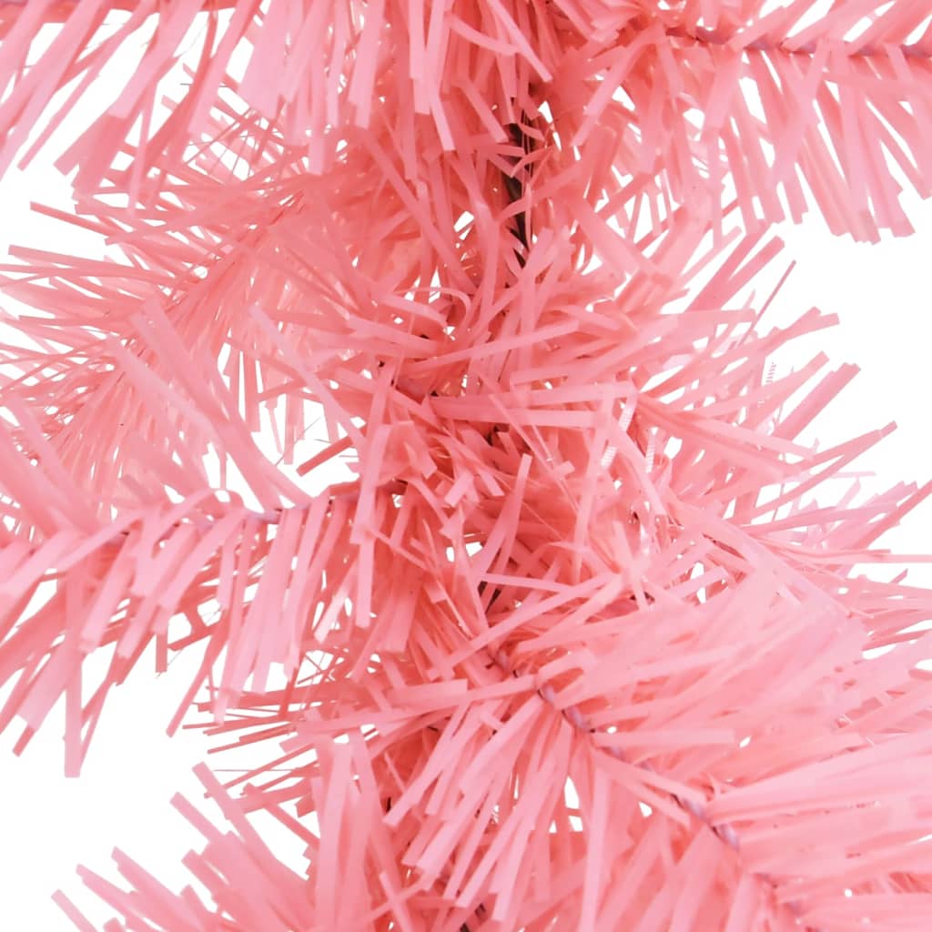 vidaXL Ghirlandă de Crăciun cu lumini LED, roz, 5 m