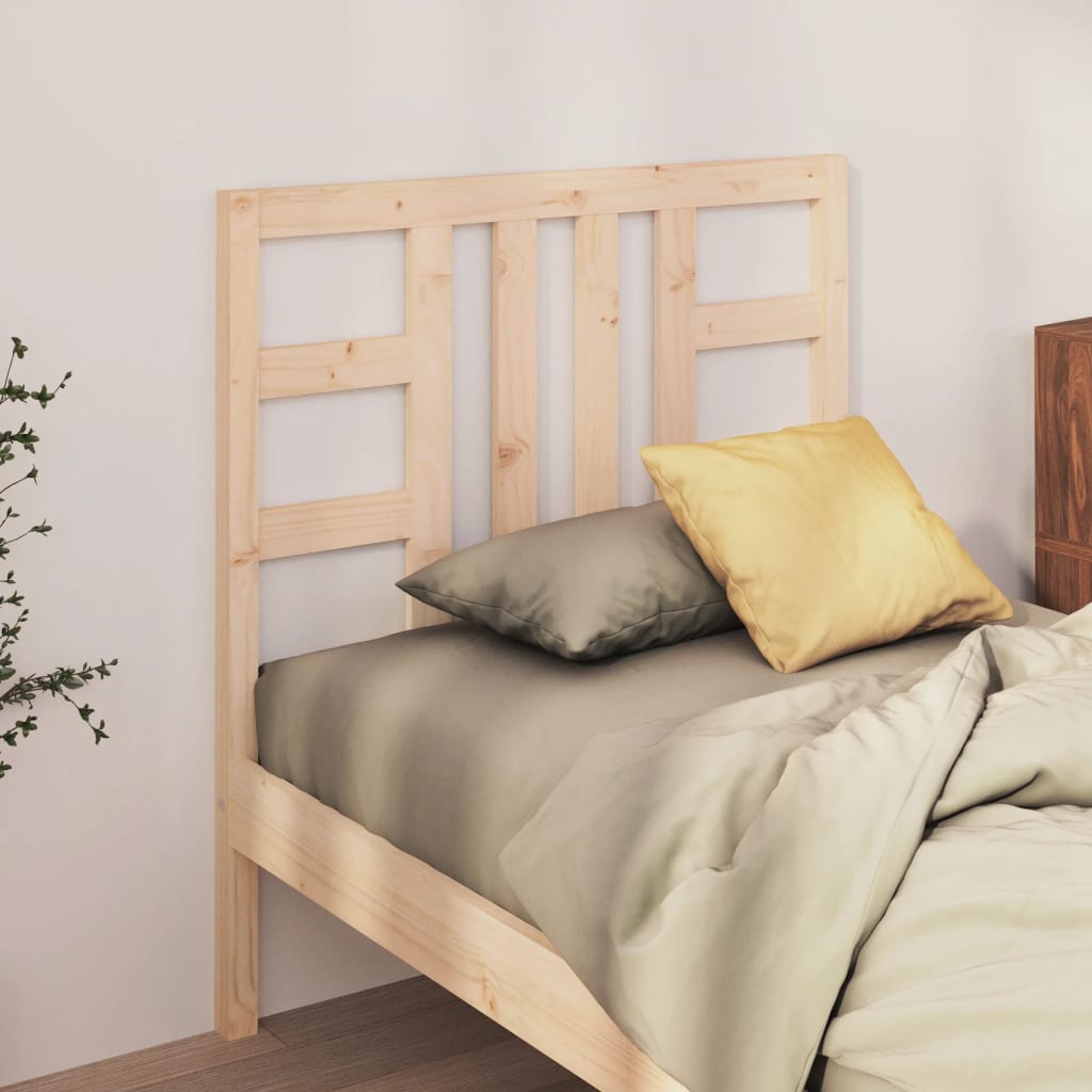 vidaXL Tăblie de pat, 96x4x100 cm, lemn masiv de pin