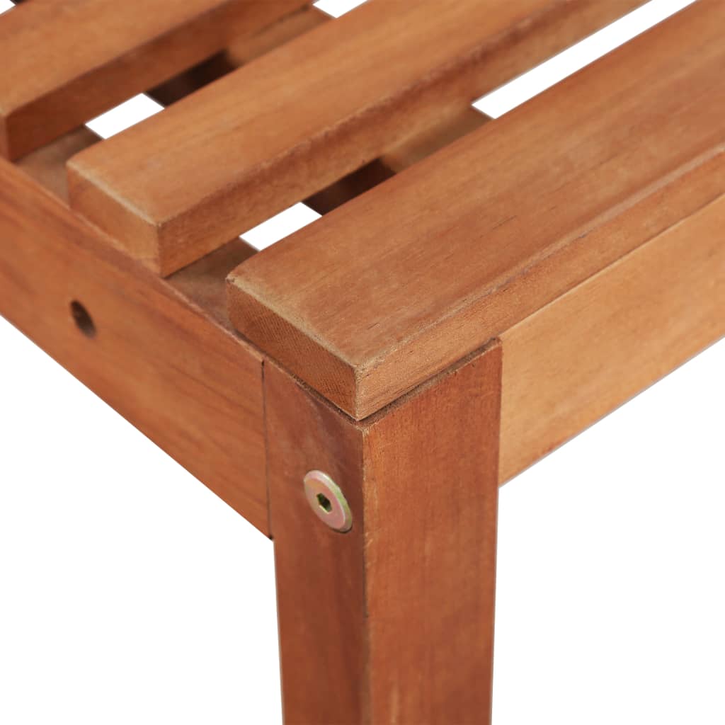 vidaXL Set mobilier bistro, 2 piese, lemn masiv de acacia