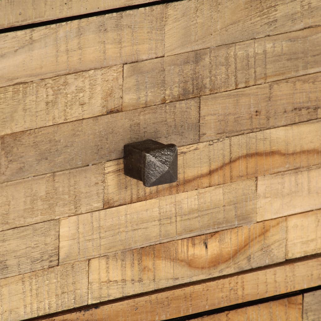 vidaXL Servantă, 60 x 30 x 75 cm, lemn de tec reciclat