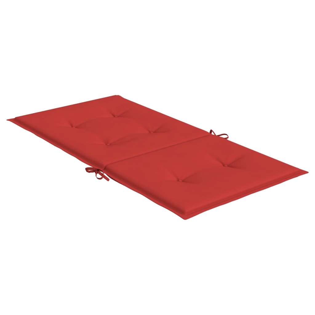 vidaXL Perne cu spătar mic, 4 buc. roșu 100x50x3 cm textil oxford