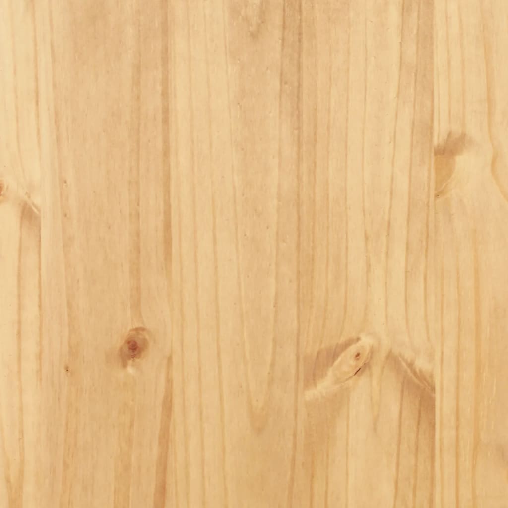 vidaXL Noptieră, 53x39x66 cm, lemn de pin mexican, gama Corona