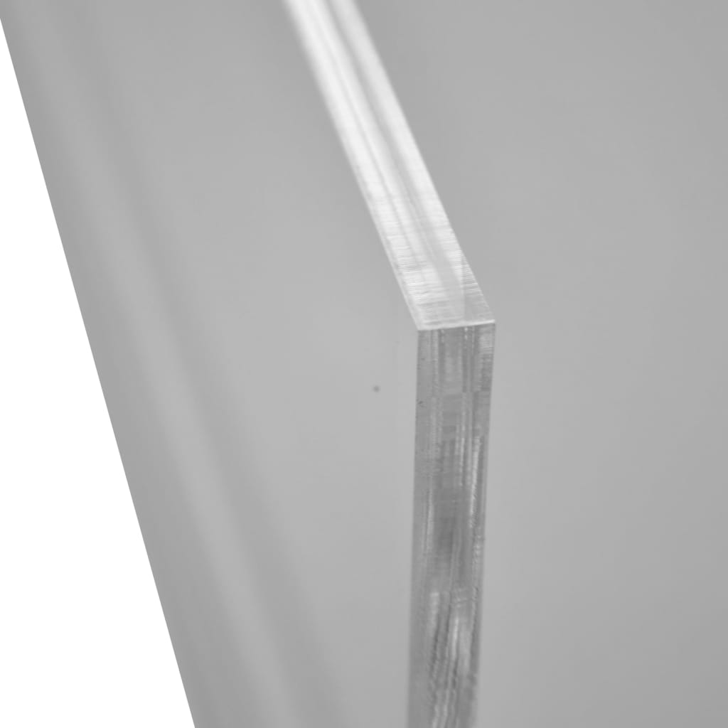 DESQ Suport de ridicare monitor, transparent, acrilic, 22 x 20 x 7 cm