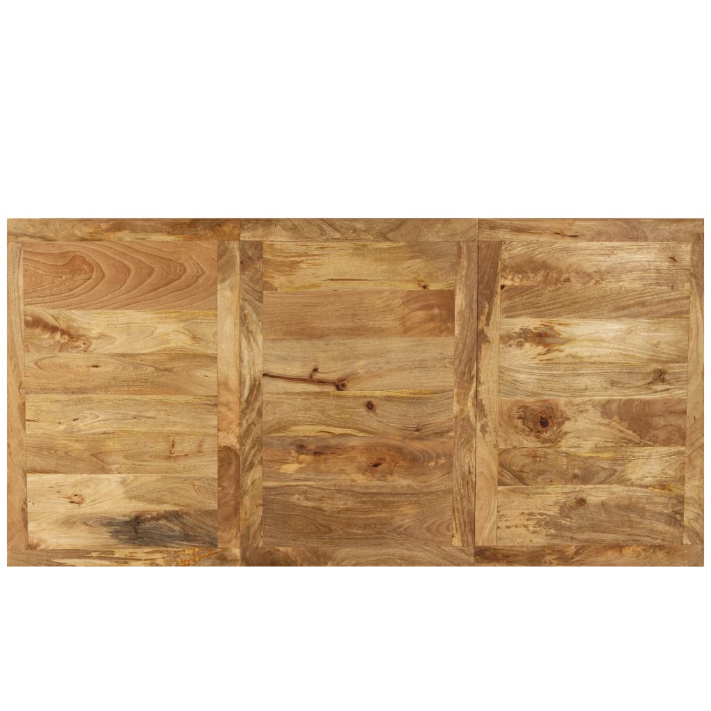 vidaXL Masă de bucătărie, lemn masiv de mango, 180 cm