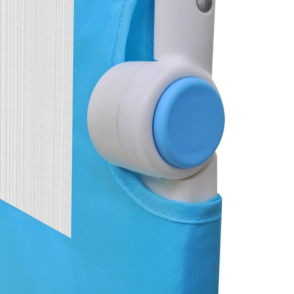vidaXL Balustradă de siguranță pentru pat copil, albastru, 102x42 cm