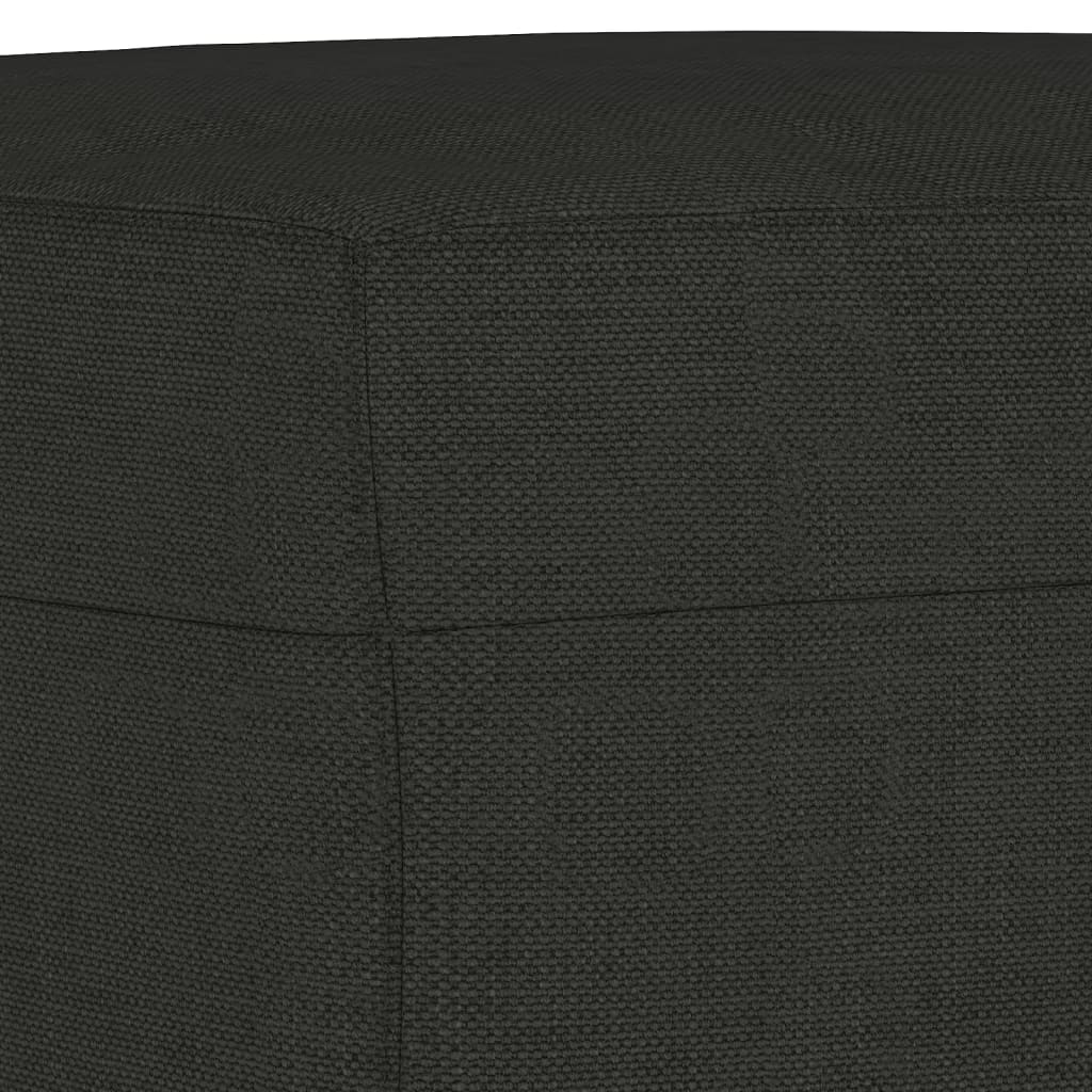 vidaXL Bancă, negru, 70x35x41 cm, textil