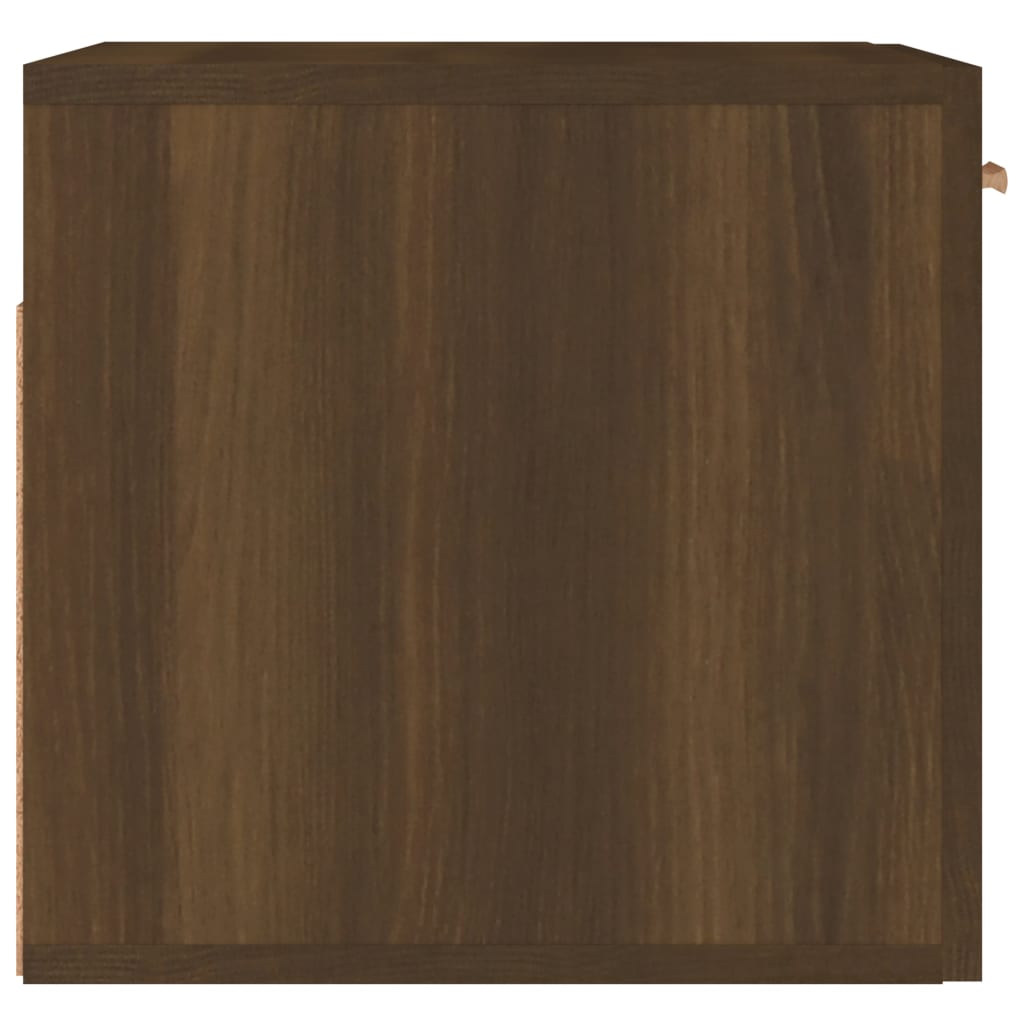 vidaXL Dulap de perete, stejar maro, 80x35x36,5 cm, lemn compozit