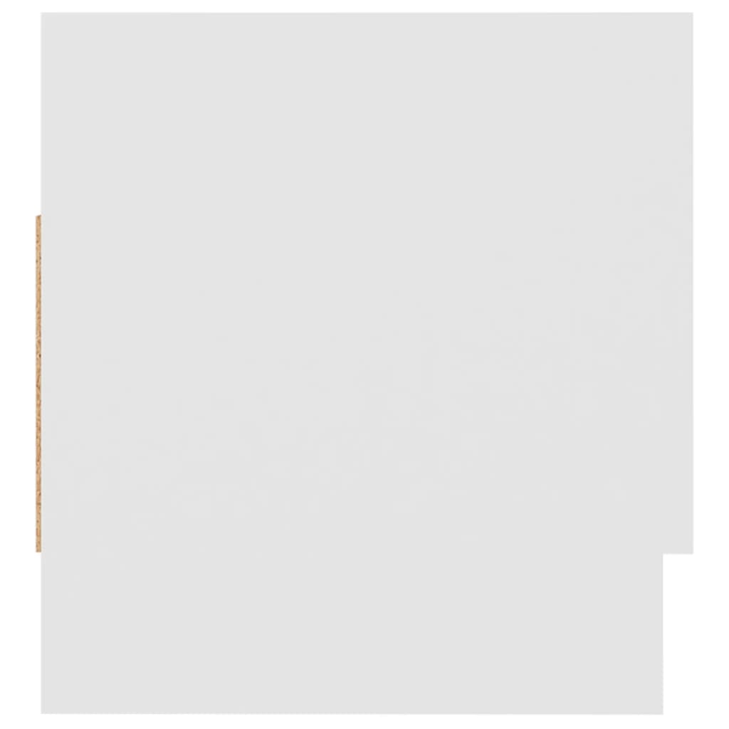 vidaXL Șifonier, alb, 70x32,5x35 cm, PAL