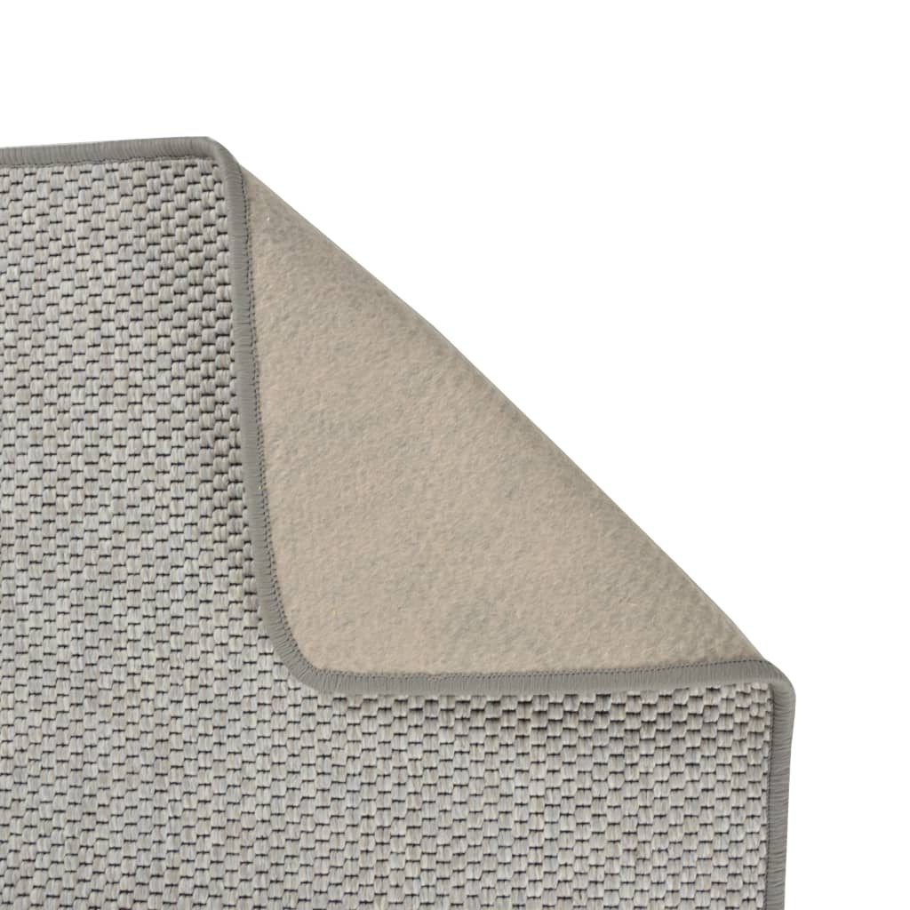 vidaXL Covor traversă aspect sisal, gri taupe, 50x300 cm