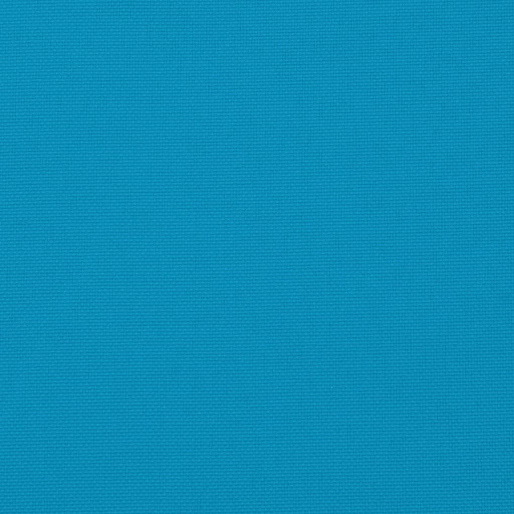 vidaXL Pernă de taburet paleți, albastru deschis, material textil
